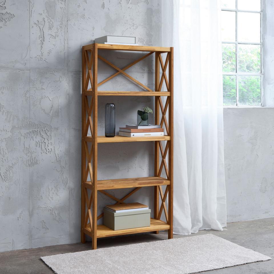 Se X-shelf reol, eg, 70x30x161cm ❤ Kæmpe udvalg i Unique furniture - Køb online på udsalg og tilbud lige nu ❤ Meget billig fragt og hurtig levering - Varenummer: Bolig&Haven-53109314814282 og barcode / Ean: 5704745184326 på lager - Udsalg på Op til 63% rabat - Mere end 1.329 populære mærker på udsalg
