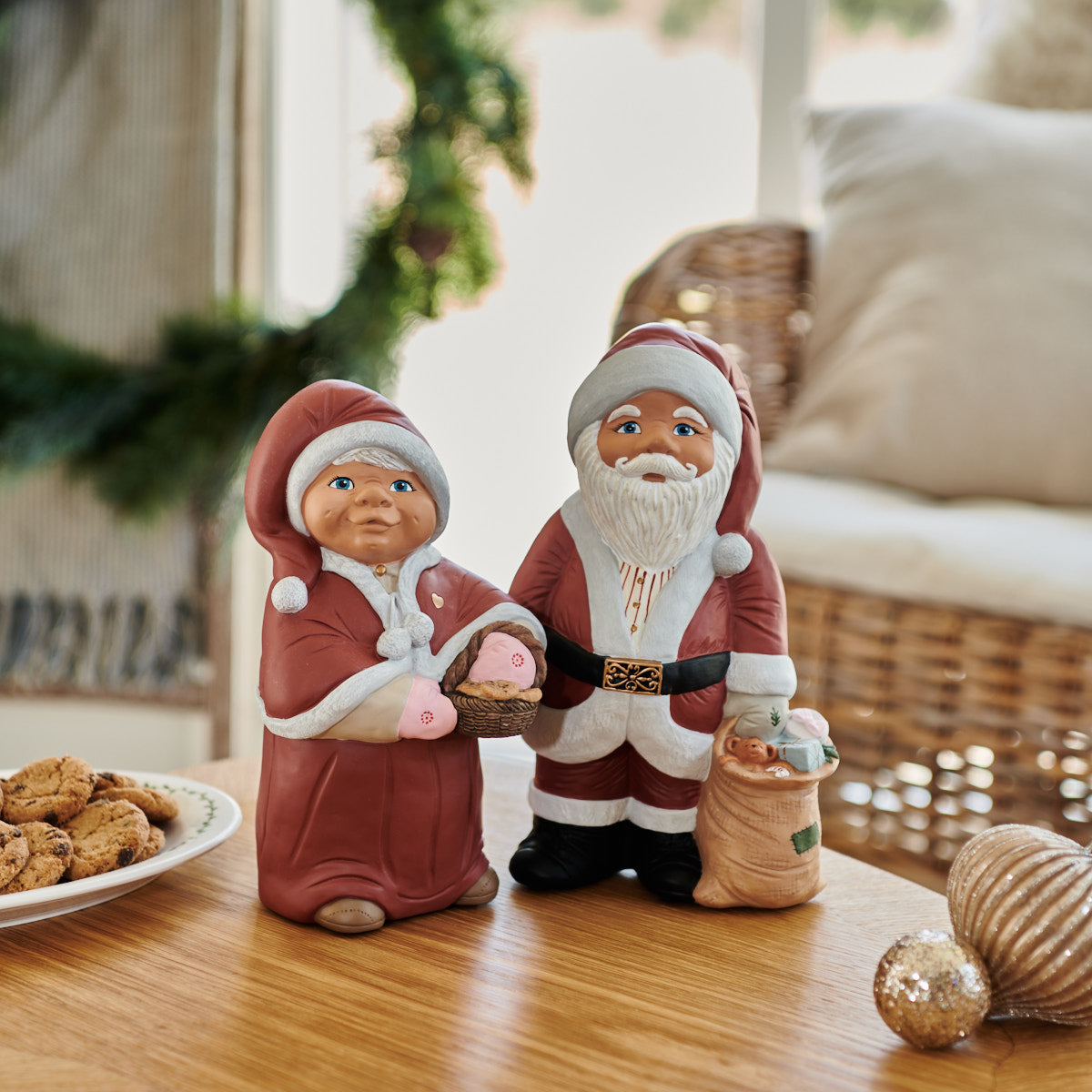 Klarborg jubilæumspakke med figurerne Jullemor og Julemand