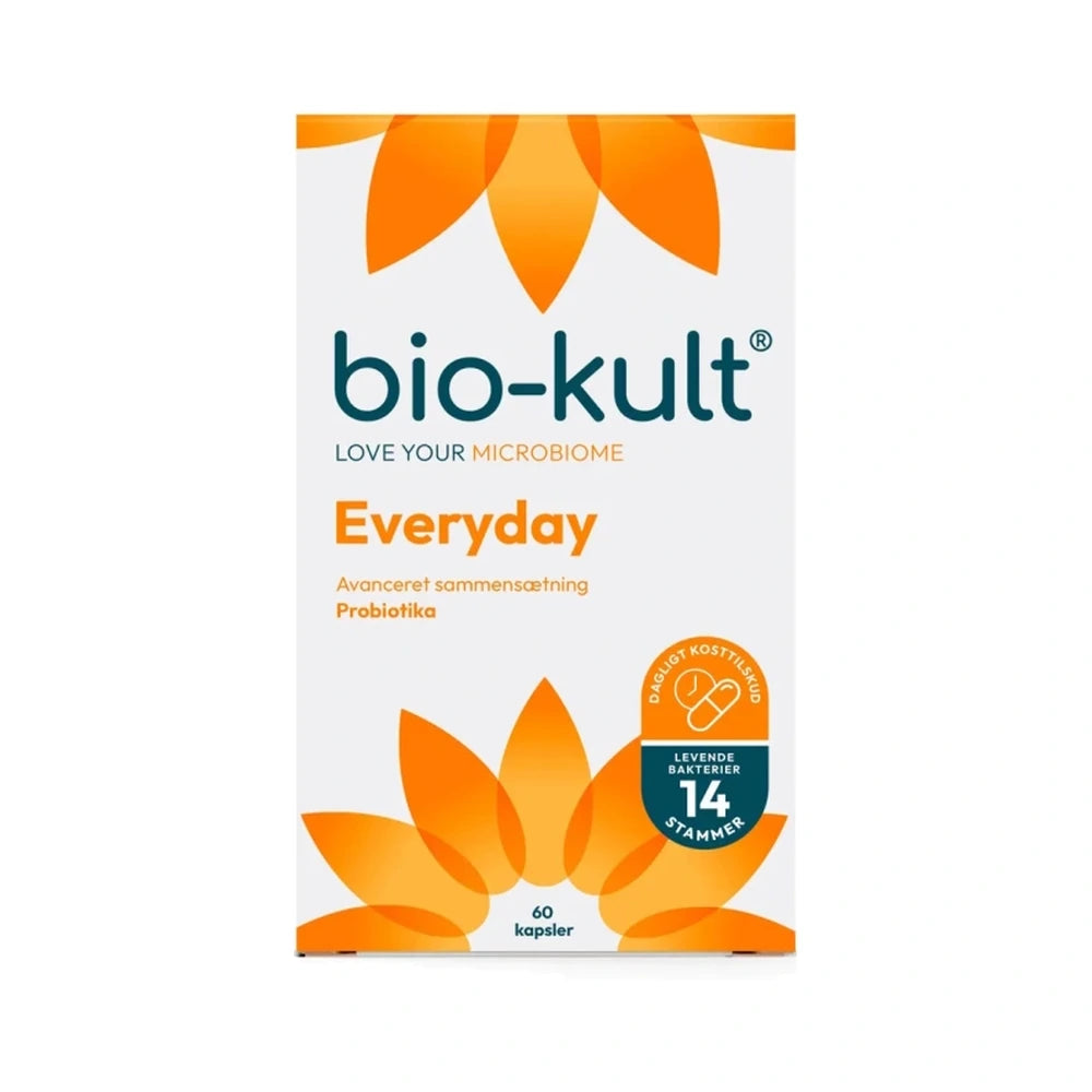 Pakning med Bio-Kult Everyday mælkesyrebakterier, 60 stk.