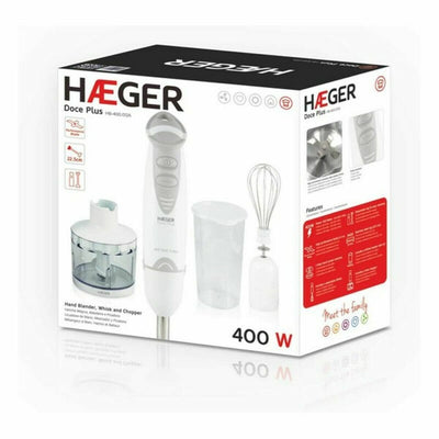 Stavblender Haeger HB-400.012A Hvid 400 W 400W
