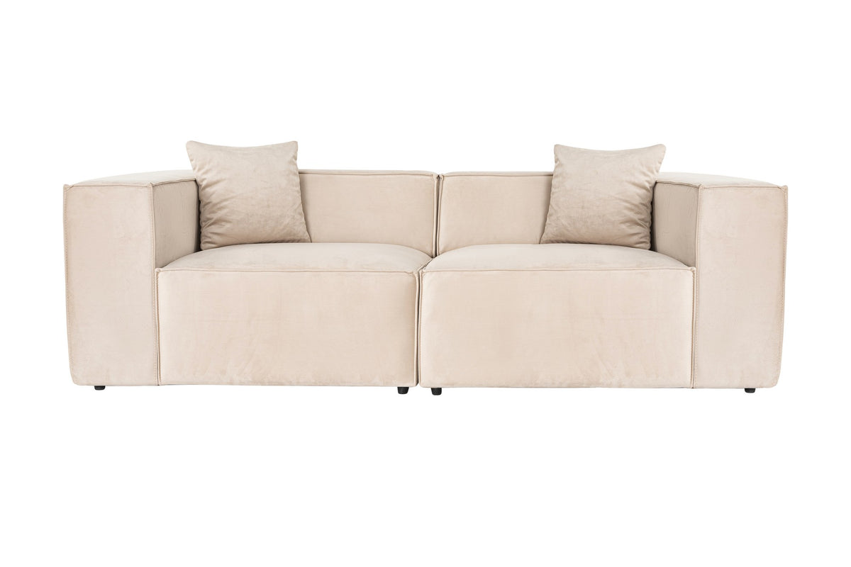 Se NORDVÄRK Lora 2 pers. sofa, m. 2 puder - creme stof og plastik ❤ Kæmpe udvalg i - Køb online på udsalg og tilbud lige nu ❤ Meget billig fragt og hurtig levering: 1 - 2 hverdage - Varenummer: Boboonline-115355 og barcode / Ean: 8684282266884 på lager - Udsalg på Møbler,Sofaer,2 personers sofaer,
Møbler,
Sofaer,
Stofsofaer,
Små sofaer,
Dagligstue, Spar op til 51% - Over 785 kendte brands på udsalg