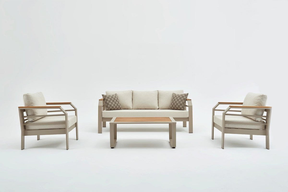 Se NORDVÄRK Assento udendørs loungesæt, m. 2 stole, 1 sofa, 1 bord, beige hynder - beige aluminium ❤ Kæmpe udvalg i - Køb online på udsalg og tilbud lige nu ❤ Meget billig fragt og hurtig levering: 1 - 2 hverdage - Varenummer: Boboonline-118691 og barcode / Ean: 8684283657896 på lager - Udsalg på Udendørs møbler,Udendørs loungemøbler,Udendørs loungesæt,
Udendørs møbler,
Udendørs loungemøbler,
Terrasse og have,
Ude Spar op til 51% - Over 785 kendte brands på udsalg