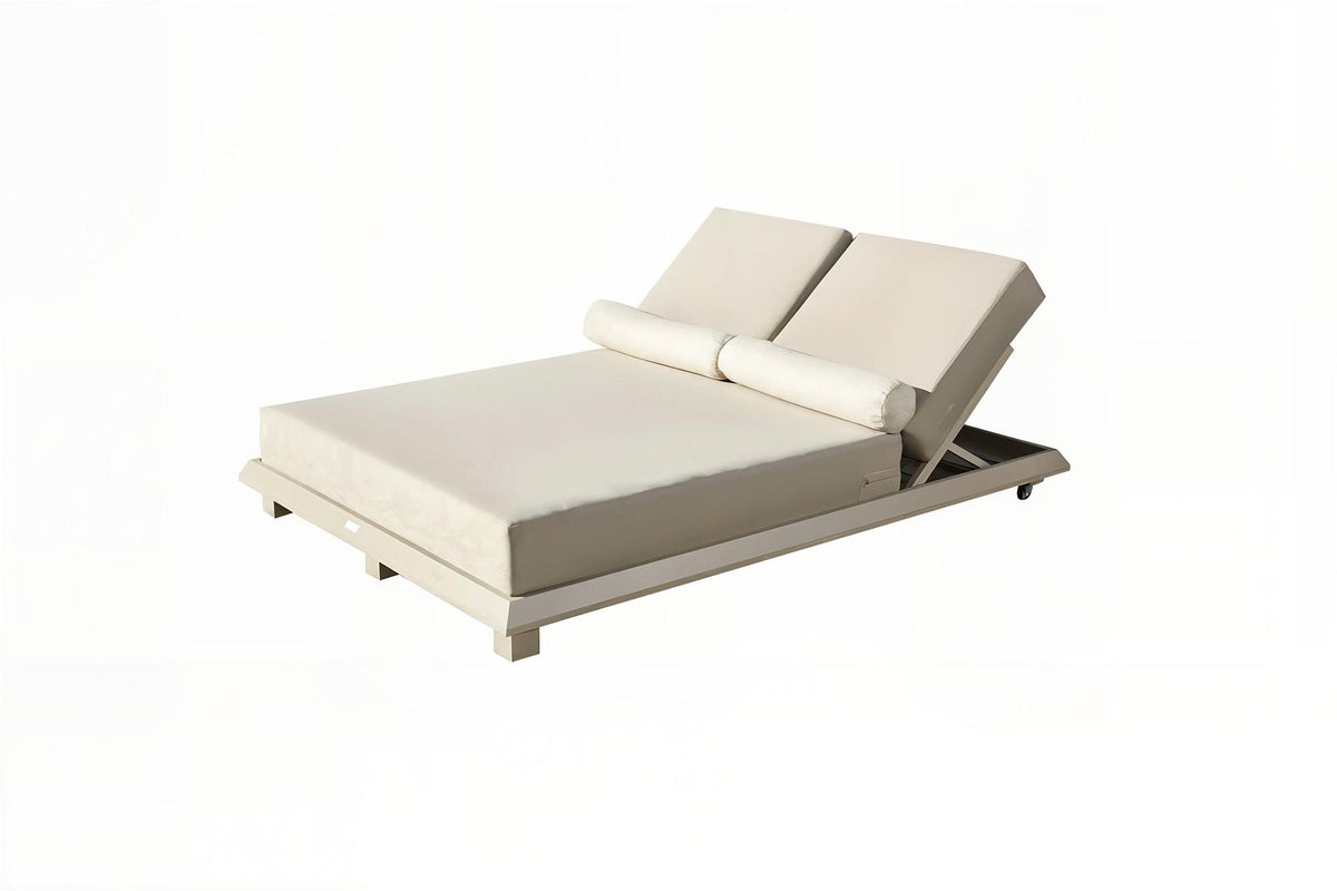 Se NORDVÄRK Hera udendørs dobbelt solseng, m. beige hynde - beige aluminium (212x150) ❤ Kæmpe udvalg i - Køb online på udsalg og tilbud lige nu ❤ Meget billig fragt og hurtig levering: 1 - 2 hverdage - Varenummer: Boboonline-118689 og barcode / Ean: 8684283657933 på lager - Udsalg på Udendørs møbler,Solsenge og liggestole,
Udendørs møbler,
Terrasse og have,
Maj deals Spar op til 51% - Over 785 kendte brands på udsalg