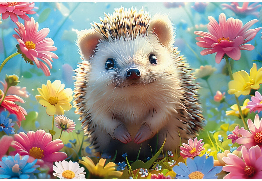 Schmidt børnepuslespil Little Hedgehog med 150 brikker