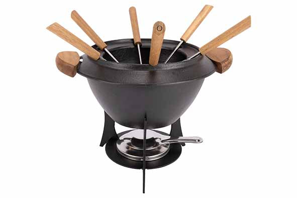 Se Fonduesæt Støbejern Ø23cm Inkl. 6 Gafler ✔ Kæmpe udvalg i BarLife 2026 - Køb online på udsalg og tilbud lige nu ✔ Billig fragt og hurtig levering - Varenummer: Barlife-1554537 og 5401110198888 på lager - Udsalg på Køkken - Køkkenartikler - Køkkenservice Store besparelser – op til 71% - Udsalg på mere end 2.281 populære mærker