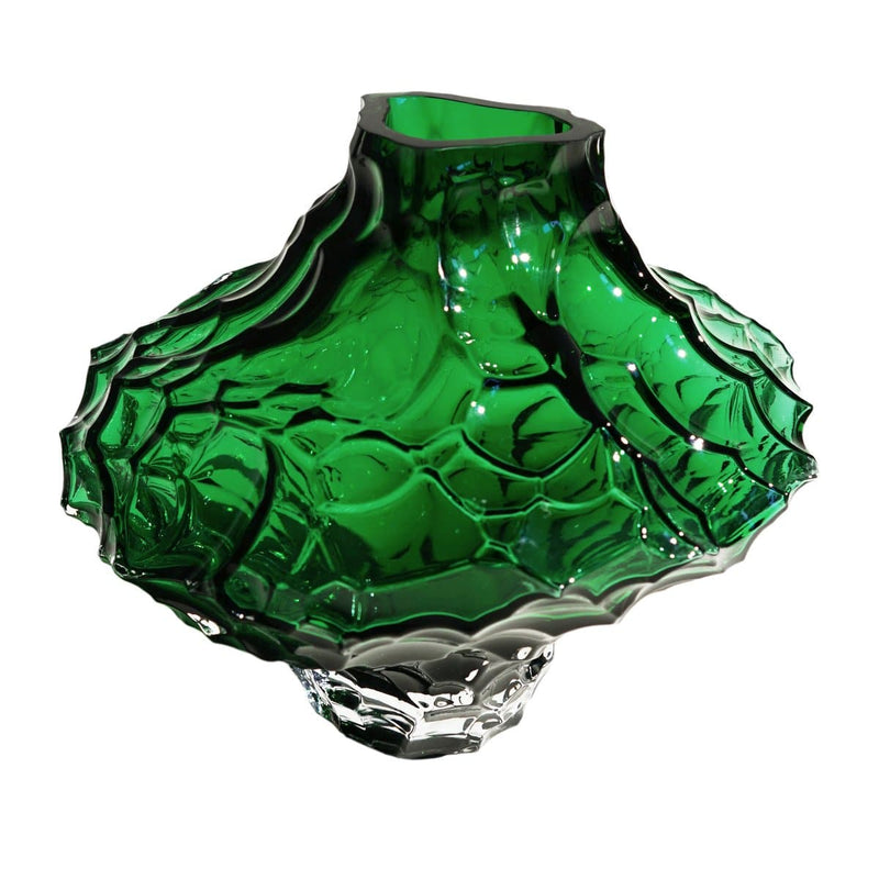 Se Hein Studio Canyon Large vase 23 cm Green ✔ Kæmpe udvalg i Hein Studio ✔ Hurtig levering: 1 - 2 Hverdage samt billig fragt - Varenummer: KTT-569646-01 og barcode / Ean: &
