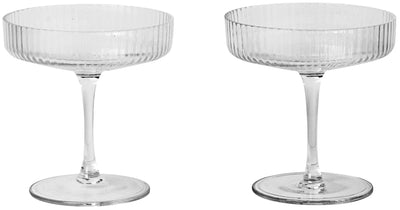 Se ferm LIVING Ripple 2 stk. Champagneglas Str Ø: 10.5 x H: 11 cm - Champagneglas Glas ❤ Stort online udvalg i ferm LIVING ❤ Meget billig fragt og hurtig levering: 1 - 2 hverdage - Varenummer: MGS-S00328985 og barcode / Ean: 5704723010845 på lager - Udsalg på Bolig - Borddækning - Glas - Champagneglas Spar op til 56% - Over 1354 design brands på udsalg