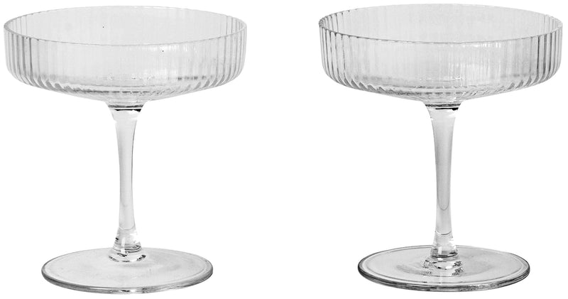 Se ferm LIVING Ripple 2 stk. Champagneglas Str Ø: 10.5 x H: 11 cm - Champagneglas Glas ❤ Stort online udvalg i ferm LIVING ❤ Meget billig fragt og hurtig levering: 1 - 2 hverdage - Varenummer: MGS-S00328985 og barcode / Ean: 5704723010845 på lager - Udsalg på Bolig - Borddækning - Glas - Champagneglas Spar op til 56% - Over 1354 design brands på udsalg