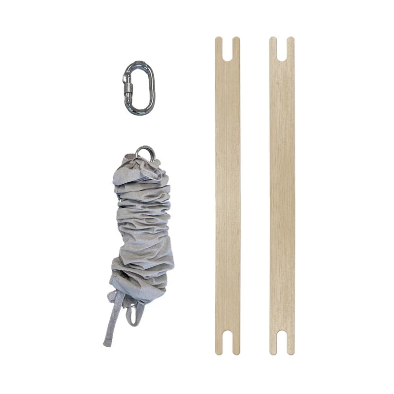 Membantu konverteringssæt i grå til tvillingeslyngevugge