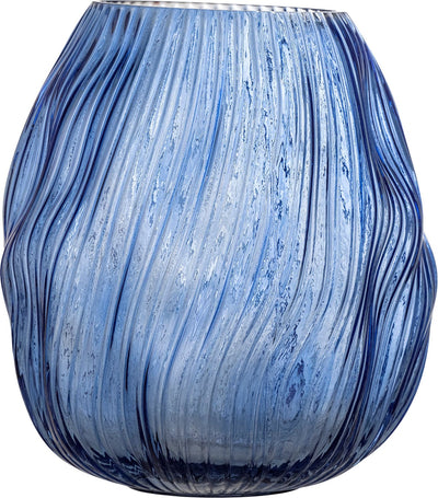 Se Bloomingville Leyla Vase, Bl, Glas Str ¯20,5xH22,5 cm - Vaser Glas ❤ Stort online udvalg i Bloomingville ❤ Meget billig fragt og hurtig levering: 1 - 2 hverdage - Varenummer: MGS-S13038598 og barcode / Ean: 5711173315307 på lager - Udsalg på Bolig - Interiør - Vaser & urtepotteskjulere - Vaser Spar op til 53% - Over 1300 kendte brands på udsalg