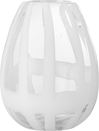 Se Bloomingville Cosmin Vase, Hvid, Glas Str ¯14xH18 cm - Vaser Glas ❤ Stort online udvalg i Bloomingville ❤ Meget billig fragt og hurtig levering: 1 - 2 hverdage - Varenummer: MGS-S13038588 og barcode / Ean: 5711173322190 på lager - Udsalg på Bolig - Interiør - Vaser & urtepotteskjulere - Vaser Spar op til 62% - Over 1300 kendte brands på udsalg