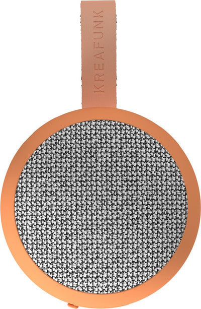 Se Kreafunk aGO 2 Fabric Dusty Orange Str 8,0 x 8,0 x 3,6 - Højtalere ❤ Stort online udvalg i Kreafunk ❤ Meget billig fragt og hurtig levering: 1 - 2 hverdage - Varenummer: MGS-S11149560 og barcode / Ean: 5713680602109 på lager - Udsalg på Bolig - Elektronik - Lyd & musik - Højtalere Spar op til 63% - Over 1300 kendte brands på udsalg