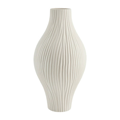Se Lene Bjerre Esmia dekorationsvase 50 cm Offwhite ✔ Kæmpe udvalg i Lene Bjerre ✔ Hurtig levering: 1 - 2 Hverdage samt billig fragt - Varenummer: KTT-572090-01 og barcode / Ean: '5705764763967 på lager - Udsalg på Indretning - Dekoration - Vaser Spar op til 55% - Over 1354 design mærker på udsalg