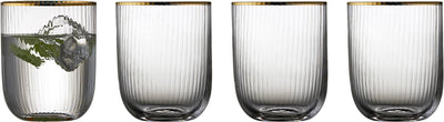 Se Lyngby Glas Tumbler Palermo Gold 35cl 4stk Str H:10 cm - Vandglas ❤ Stort online udvalg i Lyngby Glas ❤ Meget billig fragt og hurtig levering: 1 - 2 hverdage - Varenummer: MGS-S00557640 og barcode / Ean: 5722000120506 på lager - Udsalg på Bolig - Borddækning - Glas - Vandglas Spar op til 67% - Over 1354 kendte mærker på udsalg