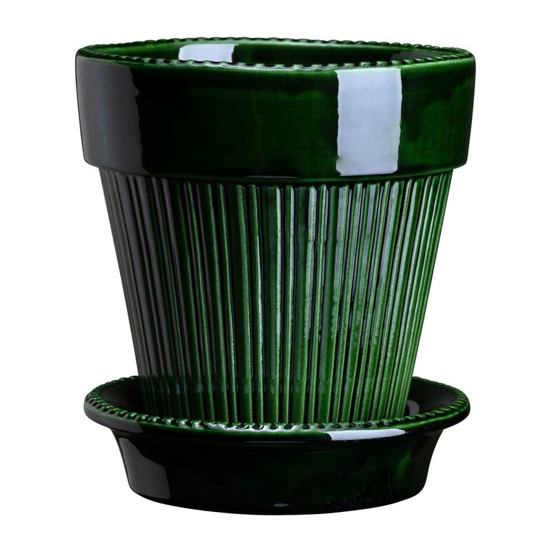 Se Bergs Potter Simona krukke glaseret Ø12 cm Green ✔ Kæmpe udvalg i Bergs Potter ✔ Hurtig levering: 1 - 2 Hverdage samt billig fragt - Varenummer: KTT-572399-01 og barcode / Ean: &