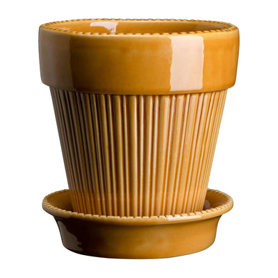 Se Bergs Potter Simona krukke glaseret Ø18 cm Yellow ✔ Kæmpe udvalg i Bergs Potter ✔ Hurtig levering: 1 - 2 Hverdage samt billig fragt - Varenummer: KTT-572402-01 og barcode / Ean: '842142106888 på lager - Udsalg på Indretning - Dekoration - Krukker Spar op til 56% - Over 1354 design mærker på udsalg