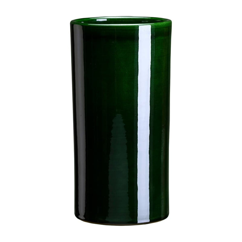 Se Bergs Potter Romeo vase glaseret Ø12 cm Green ✔ Kæmpe udvalg i Bergs Potter ✔ Hurtig levering: 1 - 2 Hverdage samt billig fragt - Varenummer: KTT-572403-01 og barcode / Ean: &