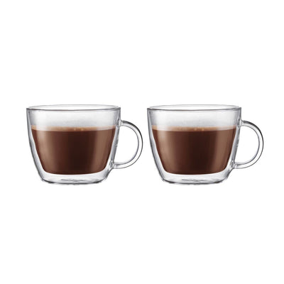 Se Bodum Bistro dobbeltvægget lattekop med håndtag 45 cl 2-pak ✔ Kæmpe udvalg i Bodum ✔ Hurtig levering: 1 - 2 Hverdage samt billig fragt - Varenummer: KTT-574429-01 og barcode / Ean: '727015831848 på lager - Udsalg på Servering - Krus & Kopper - Kaffekopper Spar op til 65% - Over 1324 kendte brands på udsalg