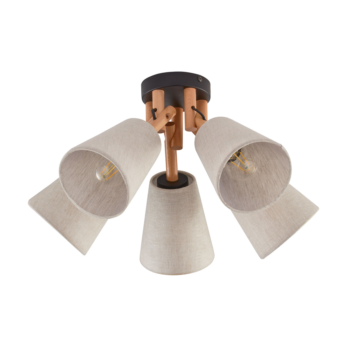 Se TK Vaio loftlampe, m. 5 skærme - natur hør stof, træ og metal ❤ Kæmpe udvalg i TK - Køb online på udsalg og tilbud lige nu ❤ Meget billig fragt og hurtig levering: 1 - 2 hverdage - Varenummer: Boboonline-104098 og barcode / Ean: 5901780505752 på lager - Udsalg på Interiør,Belysning,Lamper,Loftlamper,
Lamper - nyheder,
Interiør,
Belysning,
Lamper, Spar op til 51% - Over 785 kendte brands på udsalg