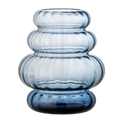 Se Bloomingville Bing vase 21,5 cm Blå ✔ Kæmpe udvalg i Bloomingville ✔ Hurtig levering: 1 - 2 Hverdage samt billig fragt - Varenummer: KTT-576711-01 og barcode / Ean: '5711173301515 på lager - Udsalg på Indretning - Dekoration - Vaser Spar op til 62% - Over 1160 kendte mærker på udsalg