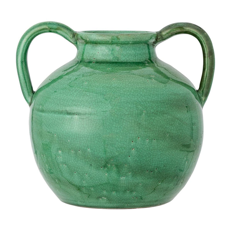 Se Bloomingville Cham Deco vase 25,5 cm Grøn terrakotta ✔ Kæmpe udvalg i Bloomingville ✔ Hurtig levering: 1 - 2 Hverdage samt billig fragt - Varenummer: KTT-576713-01 og barcode / Ean: &