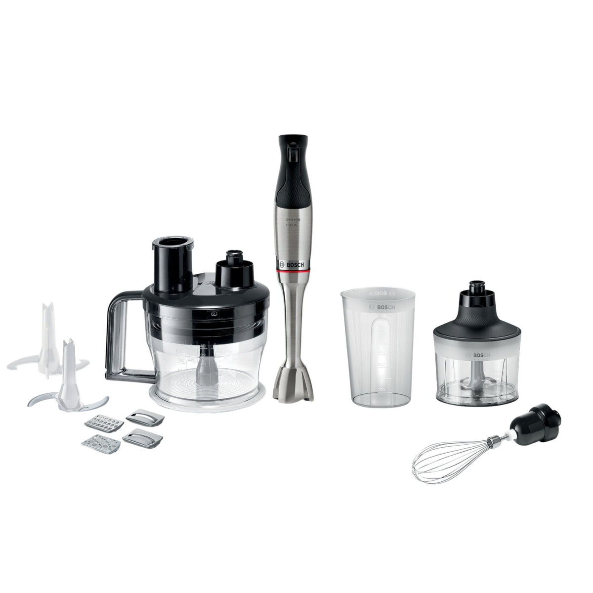Bosch Serie 6 ErgoMaster MSM6M871 stavblender i rustfrit stål