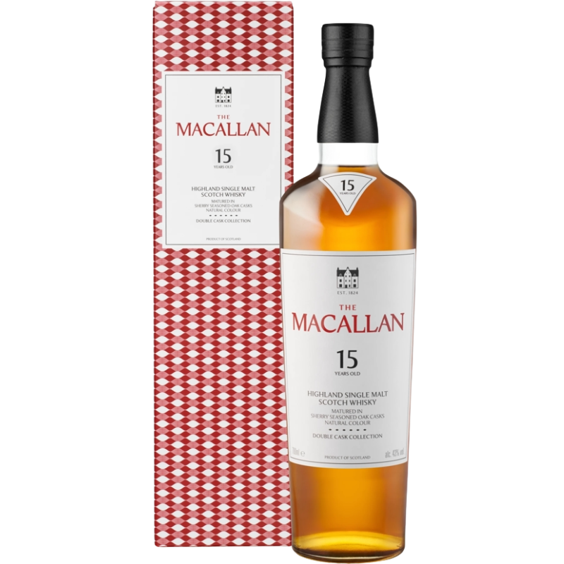 Se Macallan Double Cask 15 Yo Speyside Single Malt Fl 70 ✔ Kæmpe udvalg i Macallan - Køb online på udsalg og tilbud lige nu ✔ Lav fragtpris og hurtig levering - Varenummer: Barlife-15226 og 5010314308469 på lager - Udsalg på Drikkevarer - Spiritus - Whiskey Spar stort – op til 71% - Eksklusivt udsalg på over 2.739 mærker