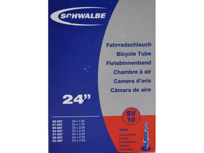 Se Schwalbe slange 24 x 1,75-2,50 med Racer ventil SV10 ✔ Kæmpe udvalg i Schwalbe ✔ Meget billig fragt og hurtig levering: 1 - 2 hverdage - Varenummer: CKP-4026495100502 og barcode / Ean: '4026495100502 på lager - Udsalg på Slanger Spar op til 58% - Over 1312 kendte brands på udsalg