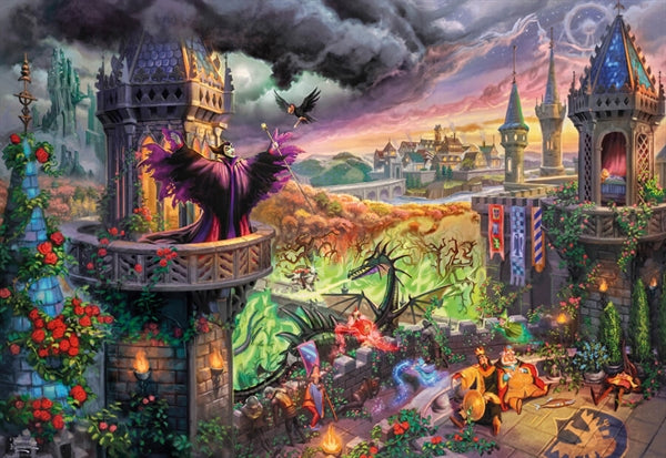 Puslespil med Disney Maleficent fra Schmidt, 1000 brikker