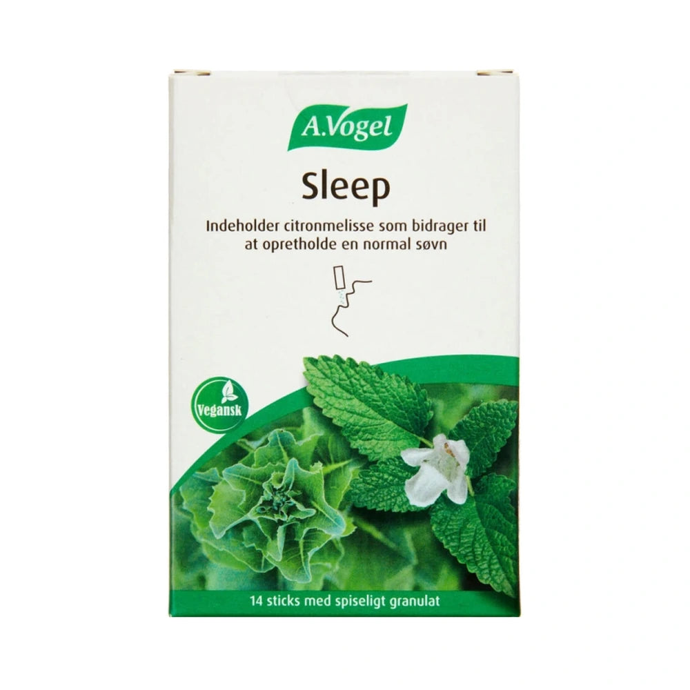 Pakning med A. Vogel Sleep granulat i sticks, 14 stk