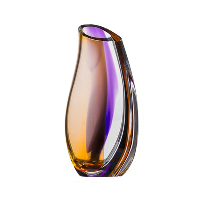 Se Kosta Boda Orchid vase 280 mm Lilla/Rav ✔ Kæmpe udvalg i Kosta Boda ✔ Hurtig levering: 1 - 2 Hverdage samt billig fragt - Varenummer: KTT-582211-01 og barcode / Ean: '7391533408566 på lager - Udsalg på Indretning - Dekoration - Vaser Spar op til 62% - Over 1160 kendte mærker på udsalg