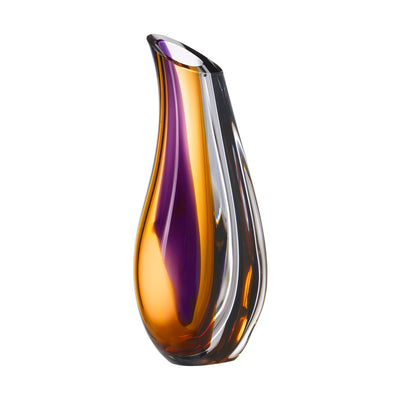 Se Kosta Boda Orchid vase 370 mm Lilla/Rav ✔ Kæmpe udvalg i Kosta Boda ✔ Hurtig levering: 1 - 2 Hverdage samt billig fragt - Varenummer: KTT-582212-01 og barcode / Ean: '7391533408573 på lager - Udsalg på Indretning - Dekoration - Vaser Spar op til 61% - Over 1160 kendte mærker på udsalg