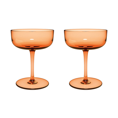 Se Villeroy & Boch Like champagneglas coupe 10 cl 2-pak Apricot ✔ Kæmpe udvalg i Villeroy & Boch ✔ Hurtig levering: 1 - 2 Hverdage samt billig fragt - Varenummer: KTT-582614-01 og barcode / Ean: '4003686431515 på lager - Udsalg på Servering - Glas - Champagneglas Spar op til 67% - Over 1150 kendte brands på udsalg