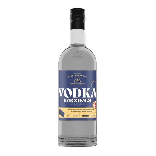 Flaske Vodka Bornholm klassisk fra Bornholmer, 70 cl