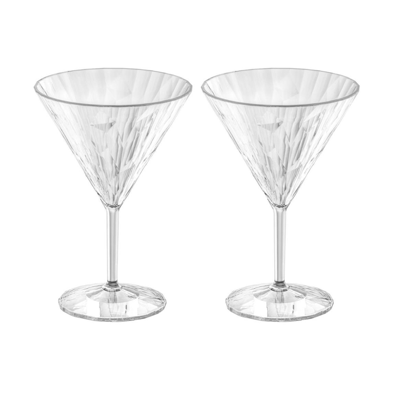 Se Koziol Club No. 12 martiniglas plast 25 cl 2-pak Krystalklar ✔ Kæmpe udvalg i Koziol ✔ Hurtig levering: 1 - 2 Hverdage samt billig fragt - Varenummer: KTT-584567-01 og barcode / Ean: &