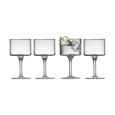 Se Lyngby Glas Palermo Gold gin & tonicglas 32 cl 4-pak Klar/Guld ✔ Kæmpe udvalg i Lyngby Glas ✔ Hurtig levering: 1 - 2 Hverdage samt billig fragt - Varenummer: KTT-585189-01 og barcode / Ean: '5722000237143 på lager - Udsalg på Servering - Glas - Cocktailglas Spar op til 56% - Over 1334 design mærker på udsalg