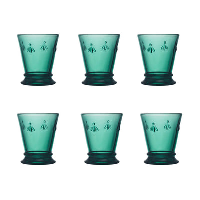 Se La Rochère Abeille drikkeglas 26 cl 6-pak Smaragdgrøn ✔ Kæmpe udvalg i La Rochère ✔ Hurtig levering: 1 - 2 Hverdage samt billig fragt - Varenummer: KTT-585242-01 og barcode / Ean: '3232870253041 på lager - Udsalg på Servering - Glas - Drikkeglas Spar op til 67% - Over 1334 design mærker på udsalg
