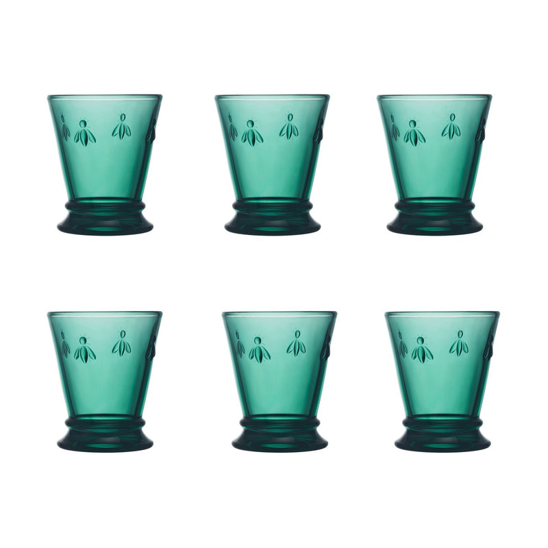 Se La Rochère Abeille drikkeglas 26 cl 6-pak Smaragdgrøn ✔ Kæmpe udvalg i La Rochère ✔ Hurtig levering: 1 - 2 Hverdage samt billig fragt - Varenummer: KTT-585242-01 og barcode / Ean: &