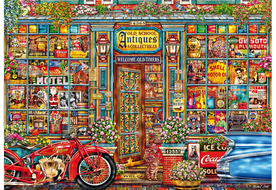 Schmidt Treasures of the Past puslespil med 1000 brikker