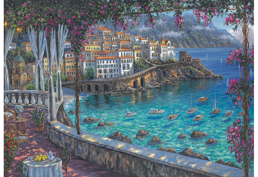 Schmidt puslespil Amalfi Coast med 1000 brikker