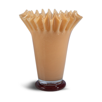 Se Byon Lori vase 28 cm Yellow/Bordeaux ✔ Kæmpe udvalg i Byon ✔ Hurtig levering: 1 - 2 Hverdage samt billig fragt - Varenummer: KTT-587205-01 og barcode / Ean: '7394150002063 på lager - Udsalg på Indretning - Dekoration - Vaser Spar op til 56% - Over 1334 design mærker på udsalg