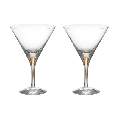 Se Orrefors Intermezzo martiniglas 25 cl 2-pak Guld ✔ Kæmpe udvalg i Orrefors ✔ Hurtig levering: 1 - 2 Hverdage samt billig fragt - Varenummer: KTT-588289-01 og barcode / Ean: '7321646097616 på lager - Udsalg på Servering - Glas - Cocktailglas Spar op til 63% - Over 785 kendte brands på udsalg