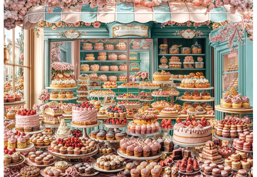 Schmidt puslespil Pastry Shop med 1000 brikker