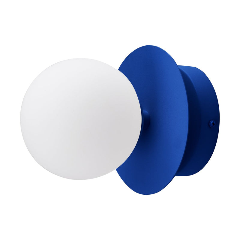 Se Globen Lighting Art Deco IP44 væglampe/plafond Blå-hvid ✔ Kæmpe udvalg i Globen Lighting ✔ Hurtig levering: 1 - 2 Hverdage samt billig fragt - Varenummer: KTT-589088-01 og barcode / Ean: &