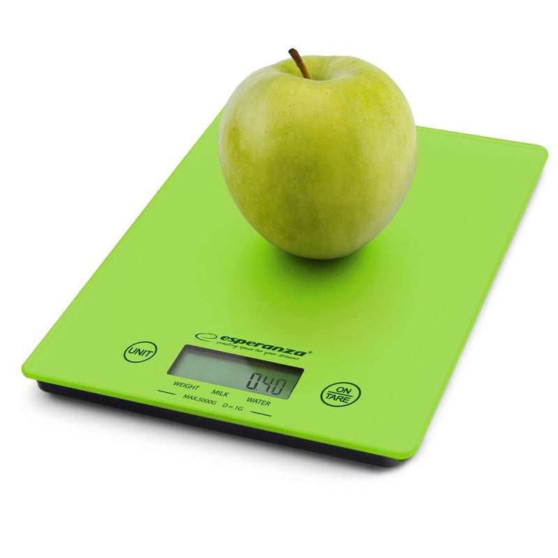 køkkenvægt Esperanza EKS002G Grøn 5 kg