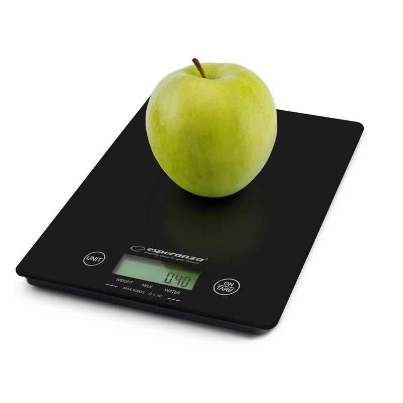 køkkenvægt Esperanza EKS002K Sort 5 kg