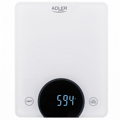 køkkenvægt Adler AD 3173w Hvid 10 kg