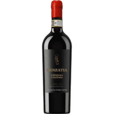 Se Menzatia Edizione Limitata Primitivo 2023 0,75 Ltr ✔ Kæmpe udvalg i  Mezzatia - Køb online på udsalg og tilbud lige nu ✔ Hurtig levering: 1 - 2 Hverdage samt billig fragt - Varenummer: BAR-1377065 og barcode / Ean: 8050262473168 på lager - Udsalg på Drikkevarer | Vin og champagne | Rødvin Spar op til 61% - Over  785 kendte brands på udsalg