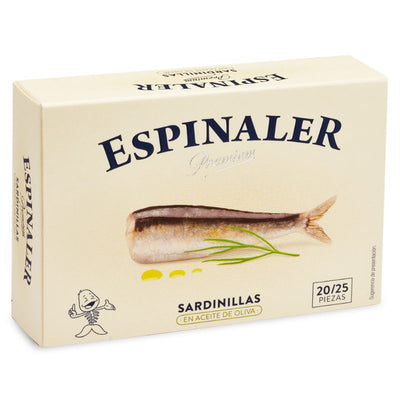 Se Premium Sardiner i Olivenolie 125ml/81g ✔ Kæmpe udvalg i  Deli Drengene - Køb online på udsalg og tilbud lige nu ✔ Hurtig levering: 1 - 2 Hverdage samt billig fragt - Varenummer: BAR-1383980 og barcode / Ean: 18427230267024 på lager - Udsalg på Delikatesser | Tapas | Konserves Spar op til 63% - Over 1300 kendte brands på udsalg