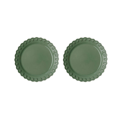 Se PotteryJo Tulipa tallerken Ø26 cm 2-pak Verona green ✔ Kæmpe udvalg i PotteryJo ✔ Hurtig levering: 1 - 2 Hverdage samt billig fragt - Varenummer: KTT-591480-01 og barcode / Ean: '7340154209533 på lager - Udsalg på Servering - Tallerkner - Spisetallerkner Spar op til 59% - Over 1354 design mærker på udsalg